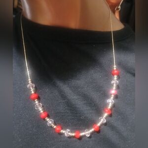 Glass Beaded Necklace